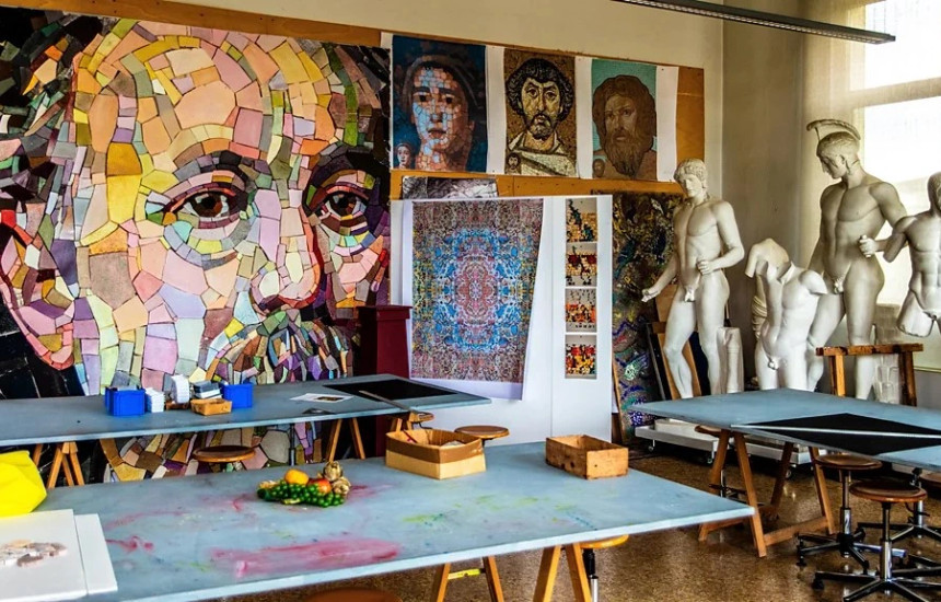 “Scuola dei Mosaicisti del Friuli” në Friuli-Venezia Giulia në rajon