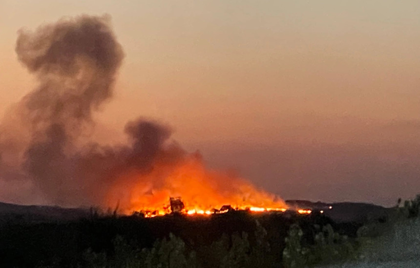 Zjarr në Bresje të Fushë-Kosovës