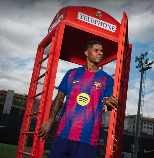 Marcus Rashford je okrepil vrsto Barcelone