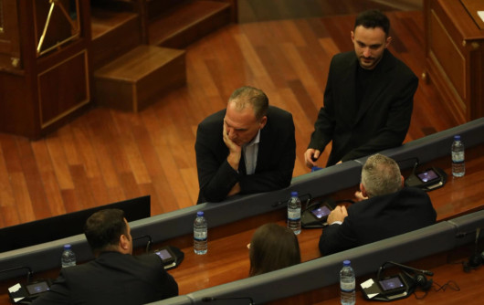 Fatmir Limaj & Lumir Abdixhiku para seancës së sontme