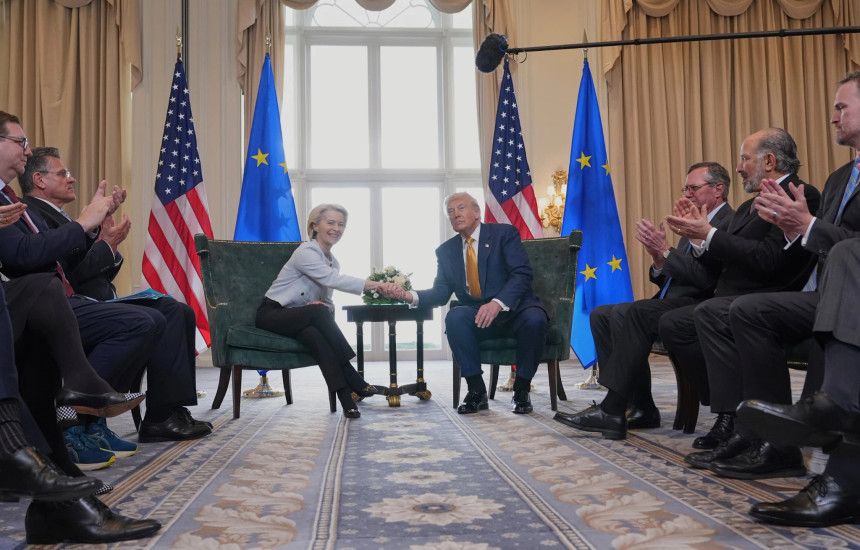 Donald Trump dhe Ursula von der Leyen