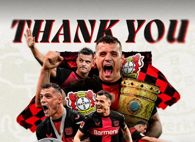 Granit Xhaka zapustil Leverkusen in se pridružil Sunderlandu