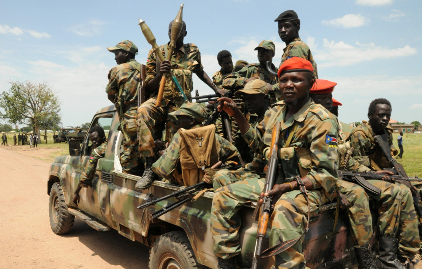 Ushtarët e Sudanit të Jugut
