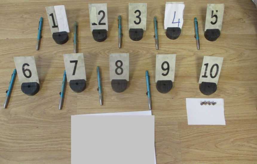 Arrestohet një i dyshuar në Pejë, i konfiskohen nëntë armë në formë stilolapsi