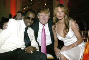 P.Diddy, Donald dhe Melania Trump