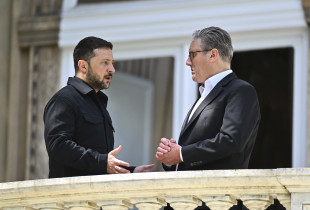 Volodymyr Zelensky dhe Keir Starmer