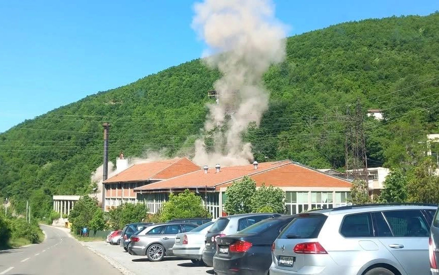 Shpërthim në Stan Tërg