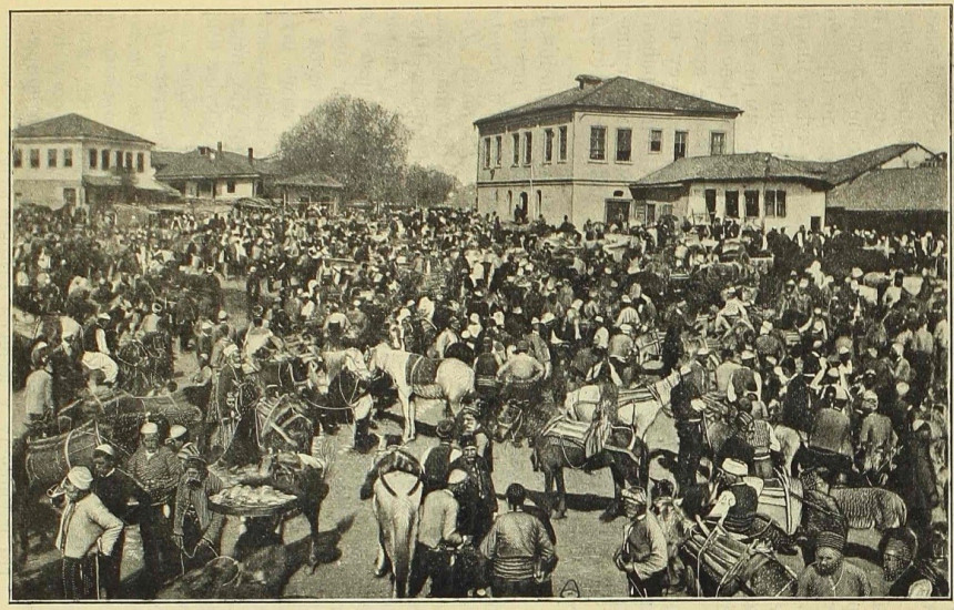 Pamje e Kumanovës në fillim të shekullit XX