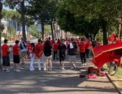 Festa para ndeshjes Shqipëri - Serbi