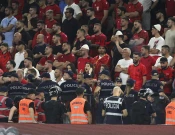 Policë të shumtë në ndeshjen Shqipëri - Serbi