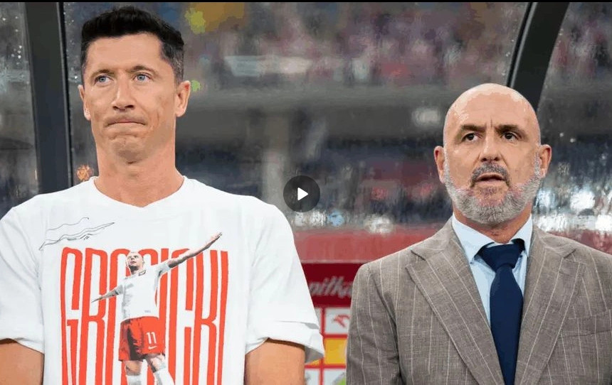 Robert Lewandowski dhe Michael Probierz