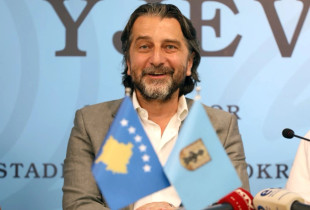 Përparim Rama - konferencë për ndeshjen e yjeve