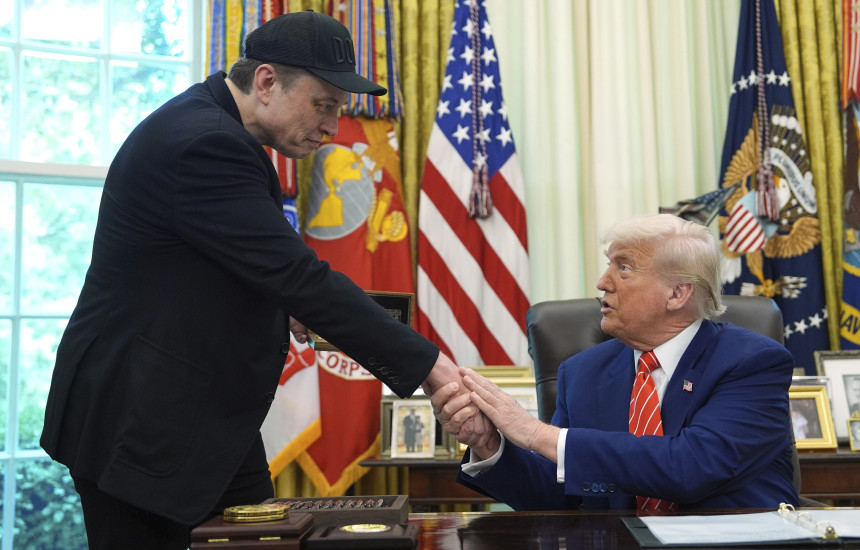Donald Trump dhe Elon Musk