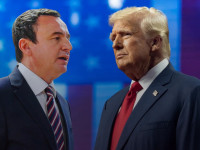 Donald Trump - Albin Kurti (Foto-Ilustrim)