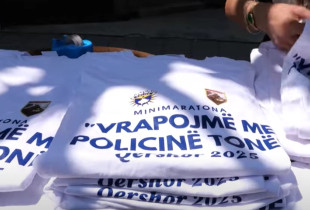 Dita e Çlirimit manifestohet me vrapimin e qytetarëve bashkë me policinë në Ferizaj