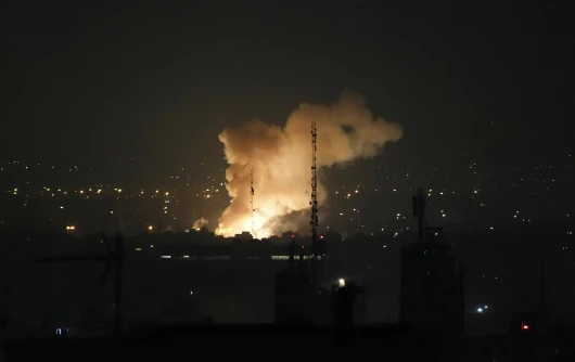 Një nga shpërthimet në Teheran. Foto: Associated Press
