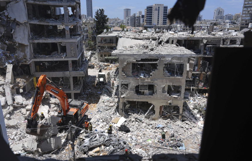 Bat Yam, Izrael pas sulmeve iraniane