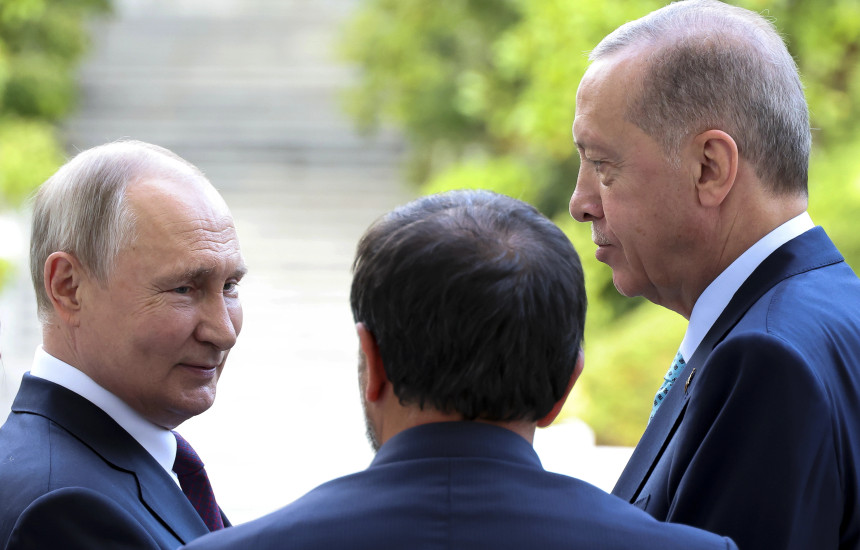 Vladimir Putin dhe Recep Tayyip Erdogan