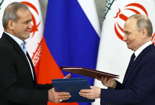Në fillim të këtij viti, presidenti rus Vladimir Putin dhe ai iranian Masoud Pezeshkian, nënshkruan marrëveshjen për partneritet strategjik