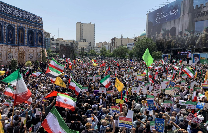 protesta Teheran