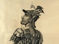 Millosh Kopiliqi, litografi e shekullit XIX