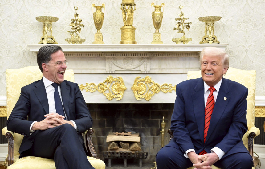 Donald Trump dhe Mark Rutte