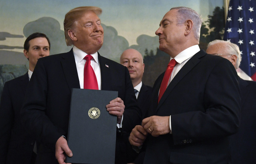 Donald Trump dhe Benjamin Netanyahu