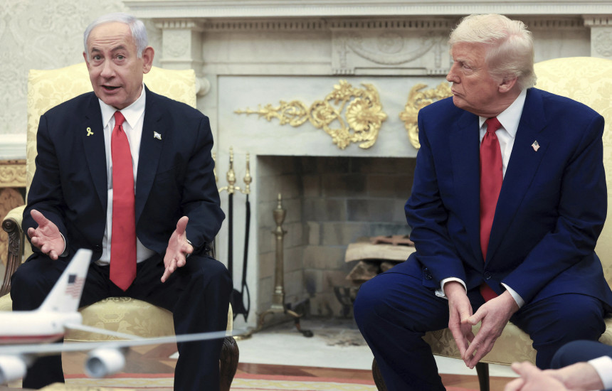Donald Trump dhe Benjamin Netanyahu