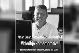 Mbledhja komemorative - Alban Bujari, fotoreporteri i së vërtetës