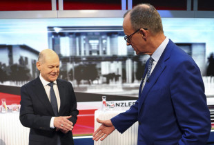 Friedrich Merz dhe Olaf Scholz