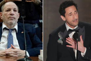 Harvey Weinstein dhe Adrien Brody