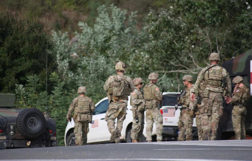 Trupat e KFOR-it amerikan