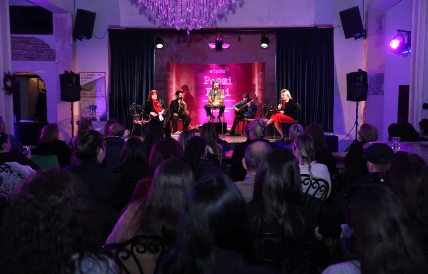 Nën moton “Revoltë në kohë të vështirë” edicioni i sivjetmë i “Poezi për fuqi” ka sjellë poezitë si akte rezistence zëra që sfidojnë heshtjen dhe kërkojnë drejtësi (Foto: Komuna e Prishtinës)