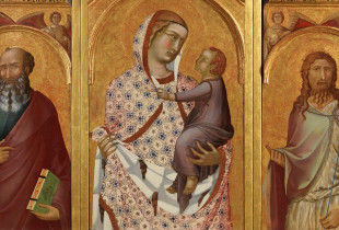 Bota e ndjenjave të brendshme. Poliptik nga Pietro Lorenzetti, rreth vitit 1320
