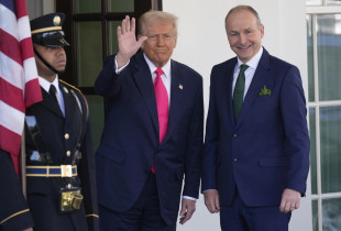 Donald Trump dhe Micheal Martin
