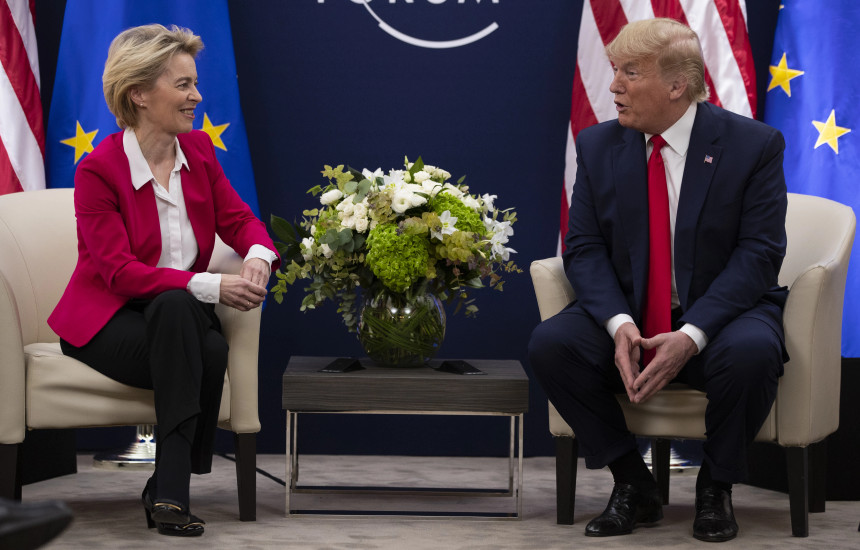 Ursula von der Leyen dhe Donald Trump
