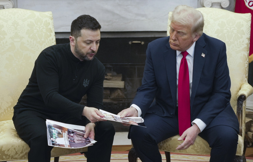 Donald Trump dhe Volodymyr Zelensky
