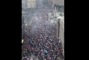 Pamje nga Protesta