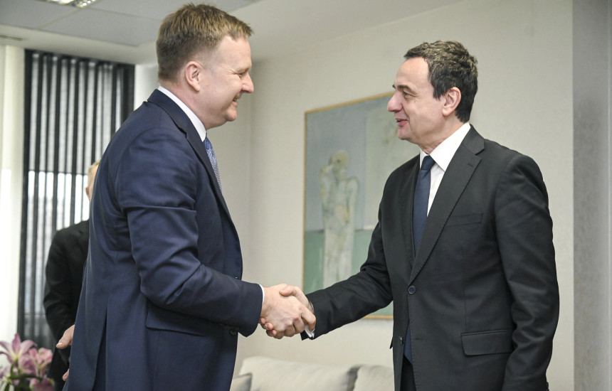 Albin Kurti dhe Peter Sorensen