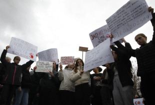 Protestat ne Maqedoni te Veriut