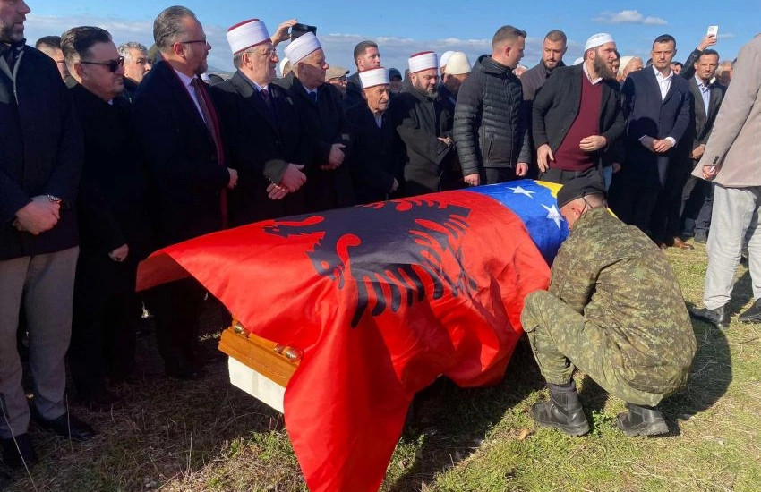Varrimi i Haxhi Thaçit babait të Hashim Thaçit