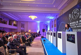 Presidentja Vjosa Osmani në “The World Forum” në Berlin