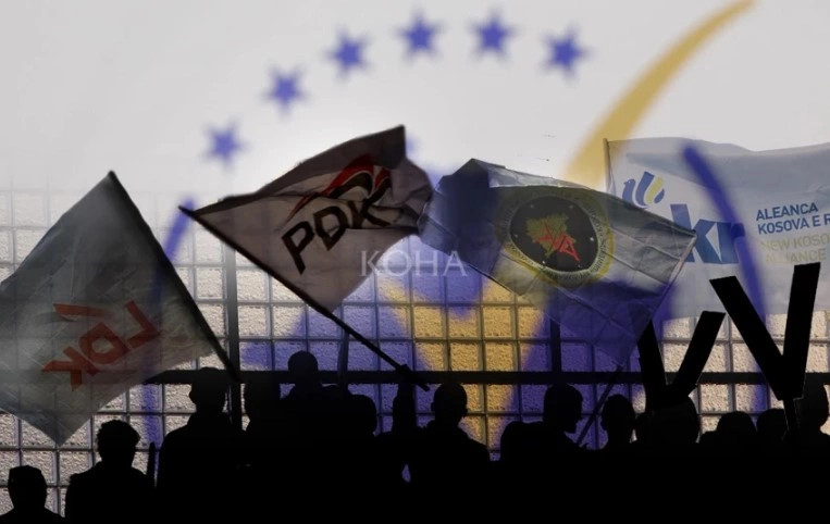 Flamujt e partive politike