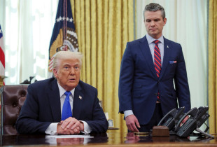 Donald Trump dhe Pete Hesgeth