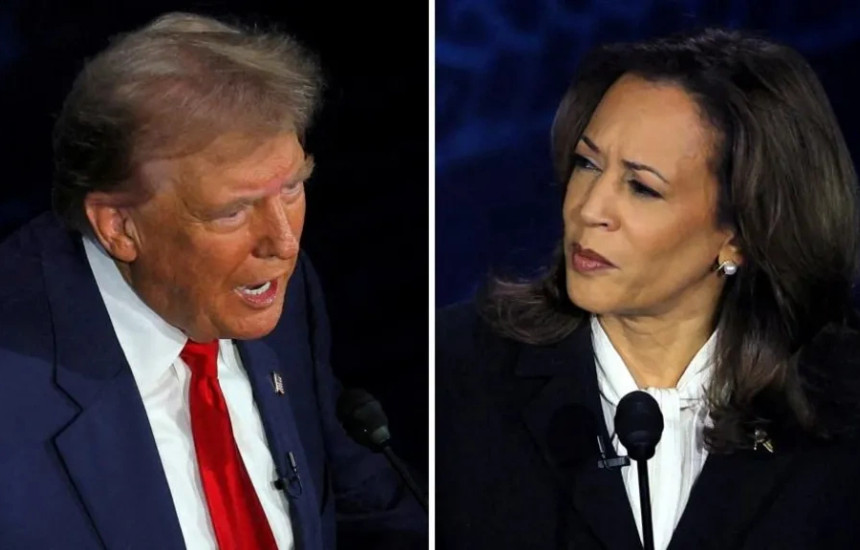 Trump & Harris