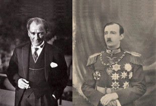 Mustafa Kemal Ataturku dhe Ahmet Zogu I