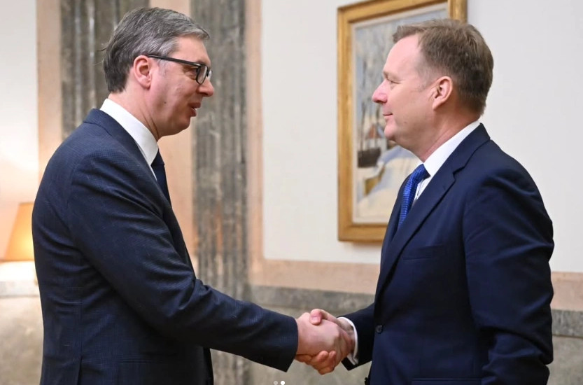 Aleksandar Vuçiq dhe Peter Sorensen