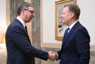 Aleksandar Vuçiq dhe Peter Sorensen