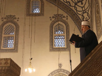 Naim Tërnava, falja e Fitër Bajramit, 30 mars, 2025 (Foto: Driton Paçarada)