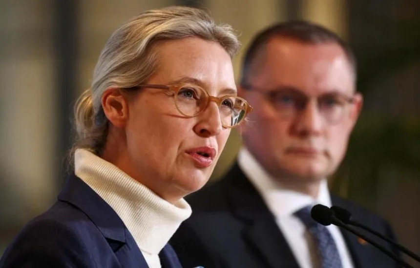 Dy liderët e AfD-së, Alice Weidel dhe Tino Chrupalla